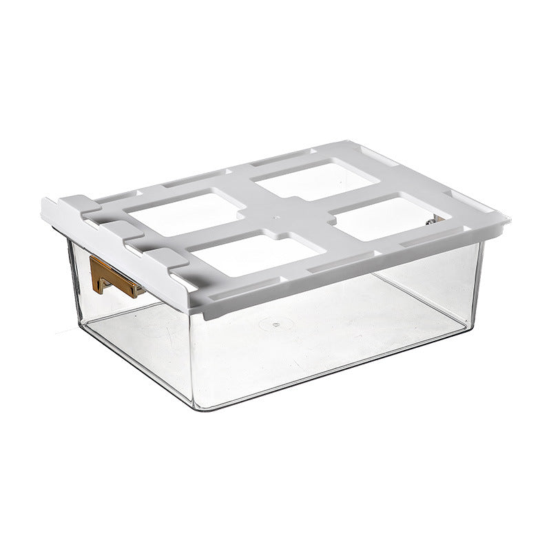 Clear Stackable Closet Drawer Organizer with Dividers