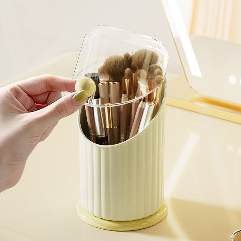 Mini Desktop Trash Can with Swing Lid