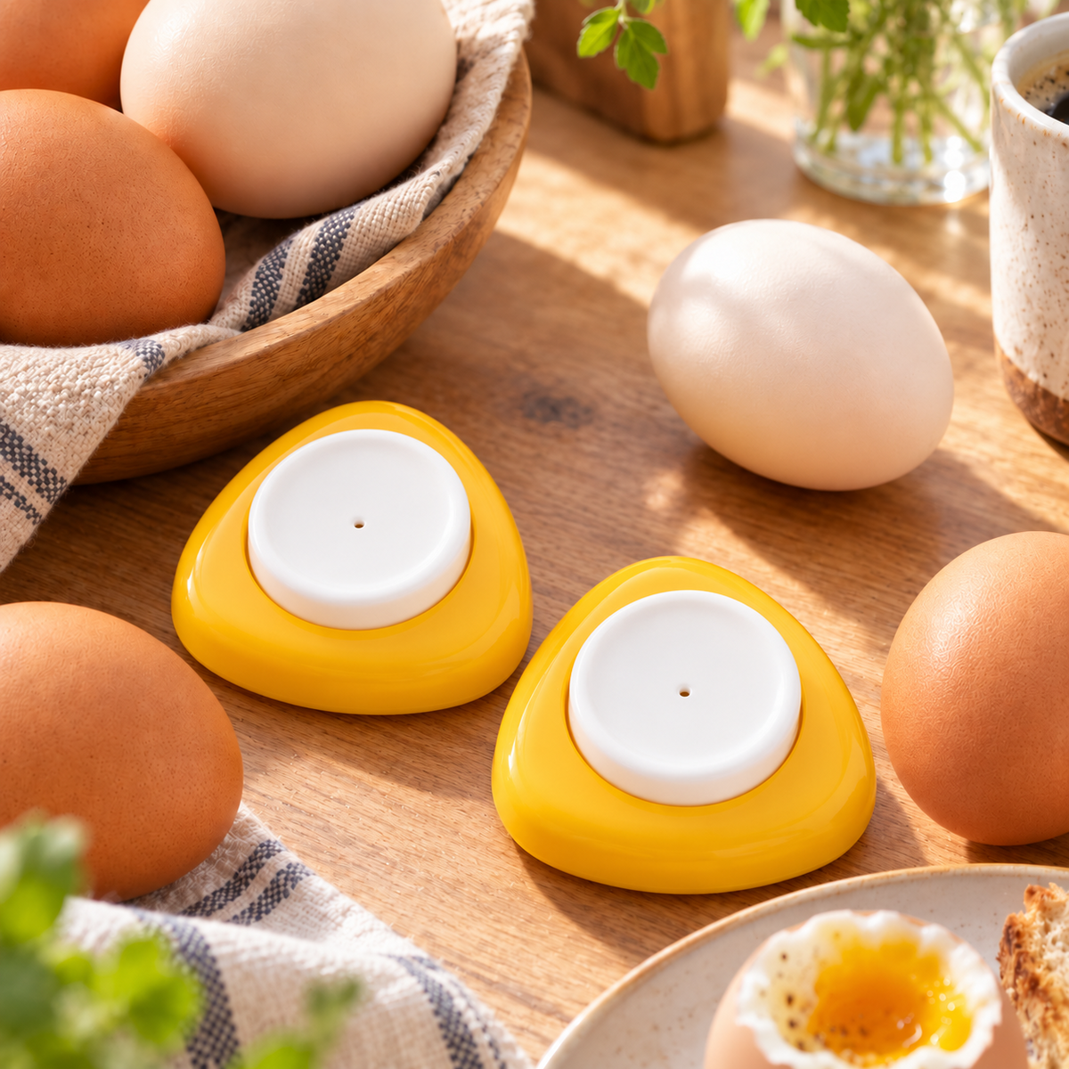 🔥Last Day of the Sale🔥 Buy 3 Get 2 Free—$4.59 Each—Egg Piercer Fewer Cracks Easier Peeling