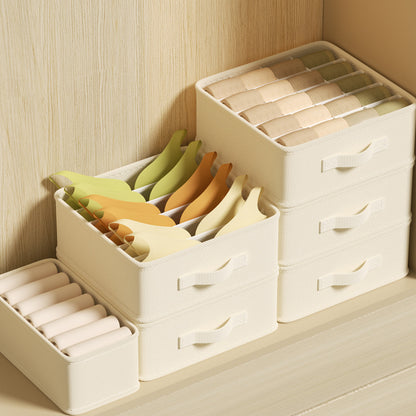 Foldable Closet Organizer Bins with Dividers