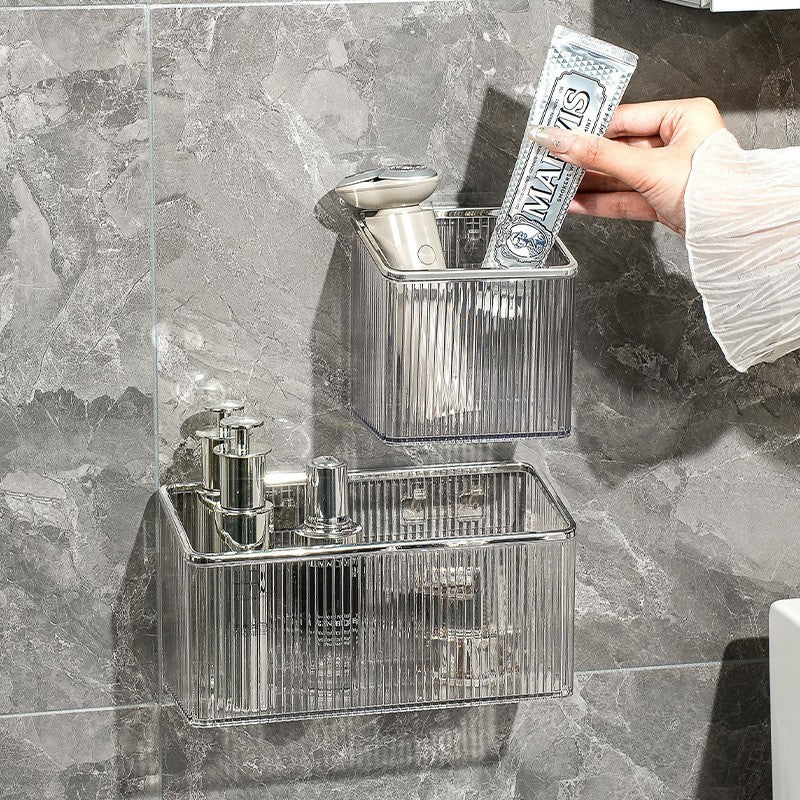 Wall-Mounted Bathroom & Vanity Organizer
