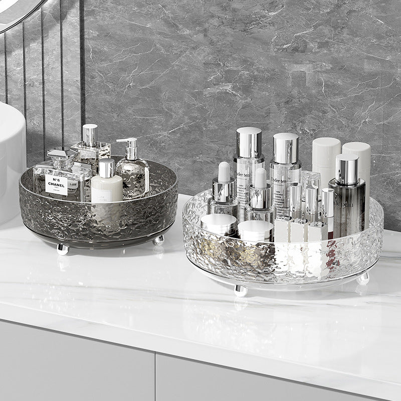 Clear Countertop Condiment & Bottle Organizer Tray