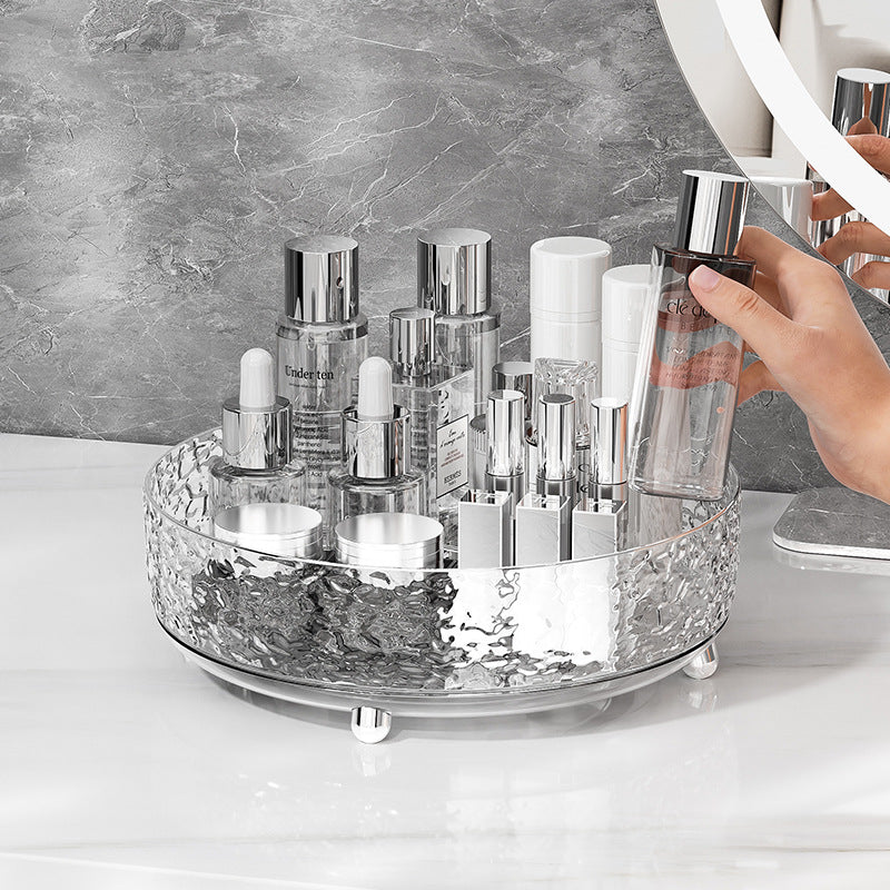 Clear Countertop Condiment & Bottle Organizer Tray