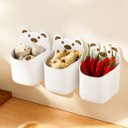 Wall-Mounted Kitchen Storage Basket