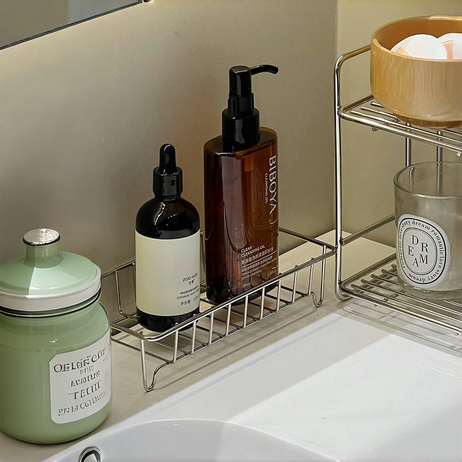 Countertop Bathroom Organizer Rack