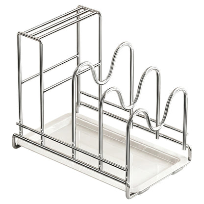 Multi-Slot Kitchen Organizer Rack