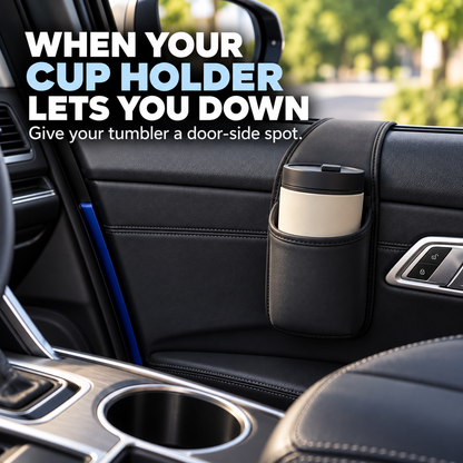 ⌛Last 3 Days: Limited-Time Sale🎉🧺 50% OFF! Car Door Cup Holder & Organizer — A Handy Spot for Your Drink & Phone