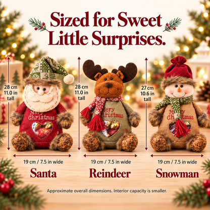 🎅Christmas Early Bird Special: Buy 1 Get 1 Free 🎄Christmas Treat Bags – Fill, Gift & Reuse