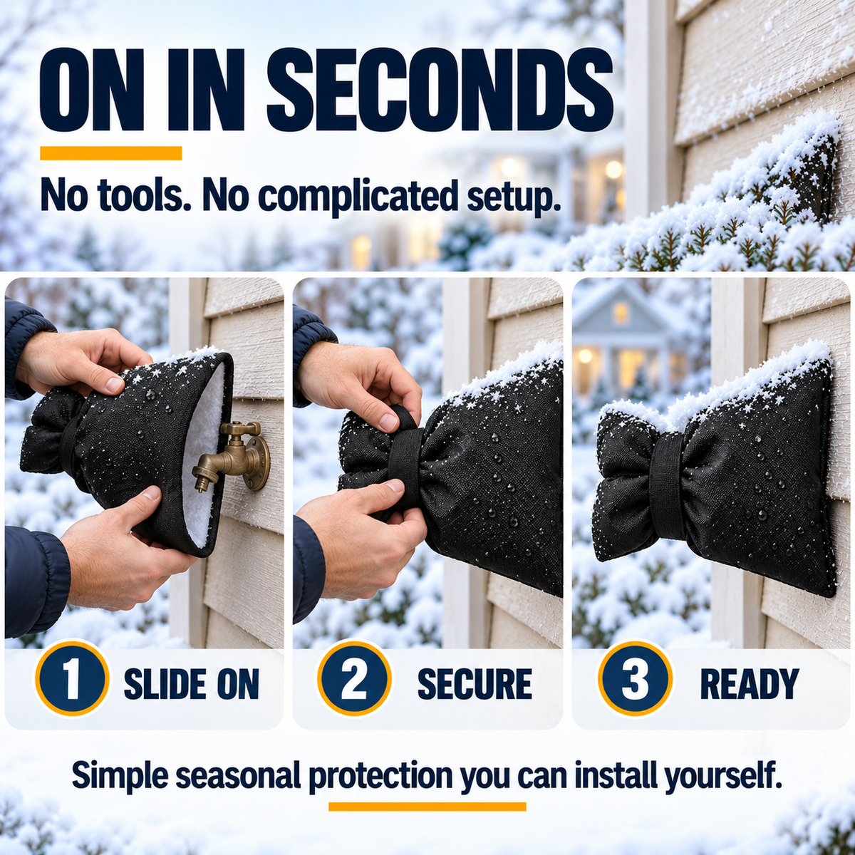 ❄️Winter-Ready Savings: 50% OFF Insulated Outdoor Faucet Covers