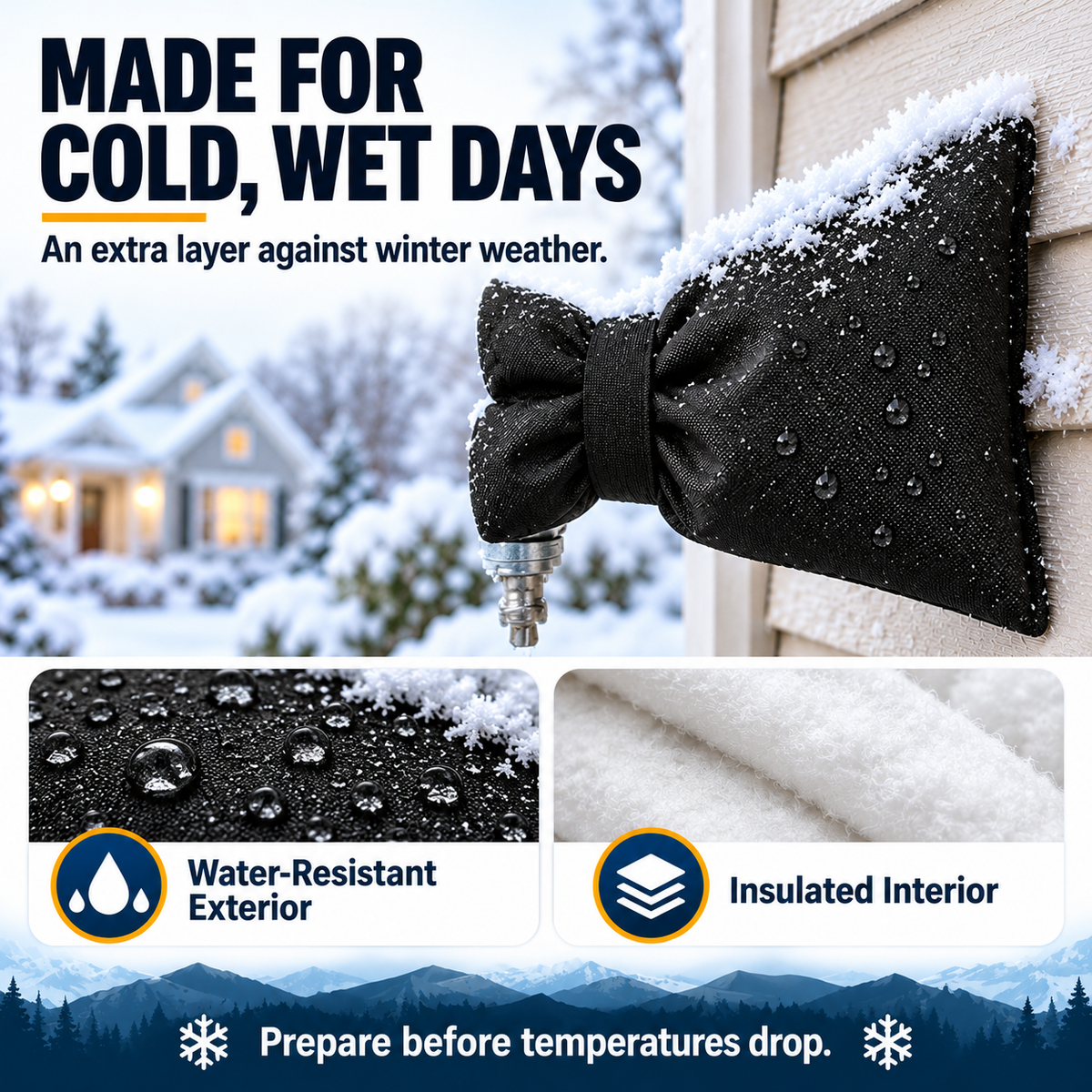 ❄️Winter-Ready Savings: 50% OFF Insulated Outdoor Faucet Covers