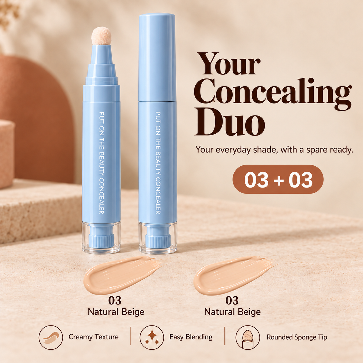 👻Halloween Special: 50% Off for a Limited Time⌛ Concealer Pen🎉