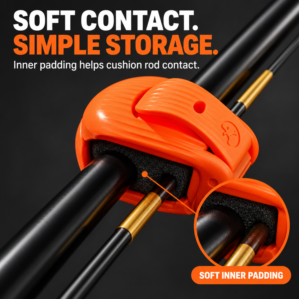 👻Holiday Limited-Time🕰️ Offer: Buy 2 items and get 50% off 🎉Fishing Rod Clips – Keep Your Gear Together