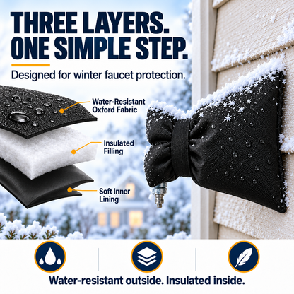 ❄️Winter-Ready Savings: 50% OFF Insulated Outdoor Faucet Covers