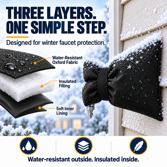 ❄️Winter-Ready Savings: 50% OFF Insulated Outdoor Faucet Covers